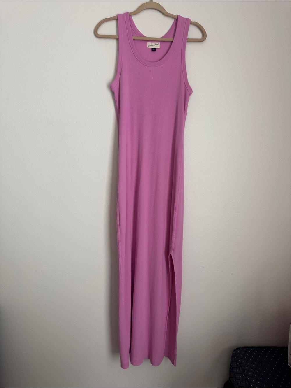Pink midaxi summer dress